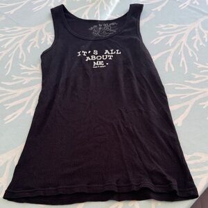 Vintage David & Goliath “It’s all about me” Black Tank Top size XL - rare!